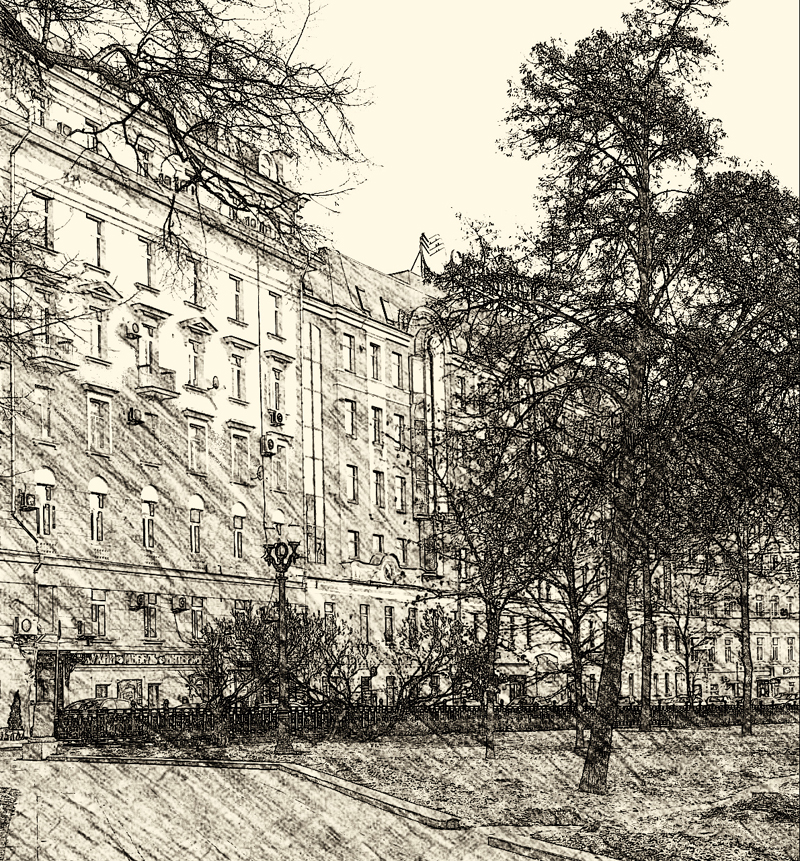 Фотопрогулка OPEN FOTO «Графика московских бульваров». Фото Сергея Попова