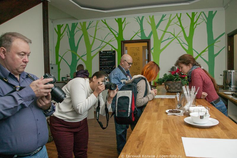 В антикафе «Белый лист». Фото Евгения Колкова