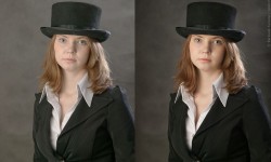 Ретушь портрета. Фотограф Евгений Колков