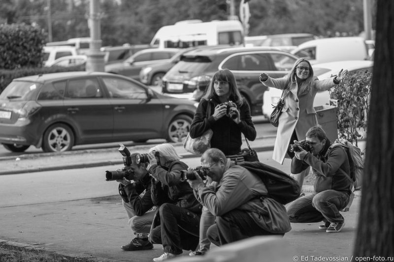 На фотопрогулке Школы фотографии OPEN FOTO. Фото: Эдуаррд Тадевосян