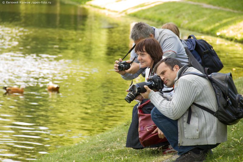 На фотопрогулке Школы фотографии OPEN FOTO. Фото: Евгений Колков