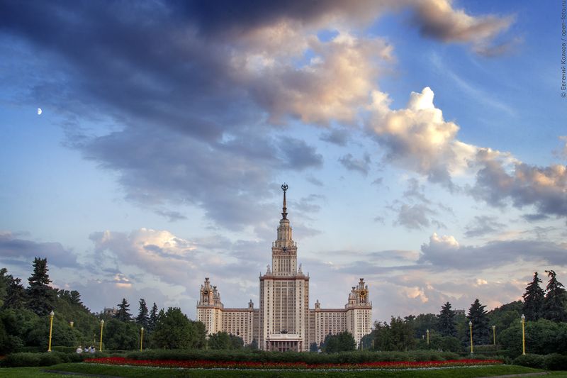 Воробьевы горы. МГУ. Фото: Евгений Колков