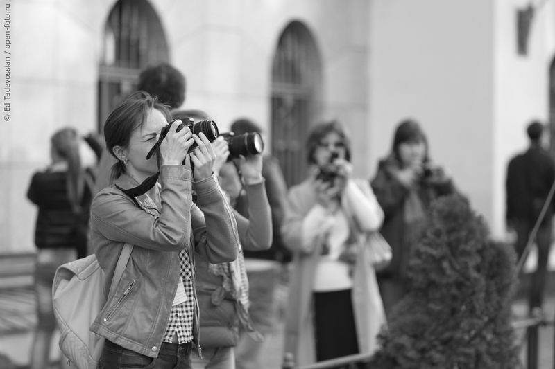 На фотопрогулке Школы фотографии OPEN FOTO