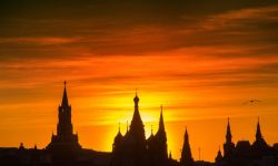 Съемка городского пейзажа на закате. Фото: Евгений Колков