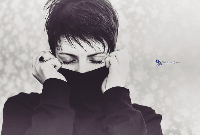 Студентка OPEN FOTO Яна Плаксина. Автопортрет