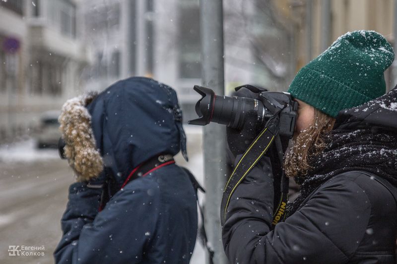 Фотопрогулка Школы фотографии OPEN FOTO. Фото: Евгений Колков