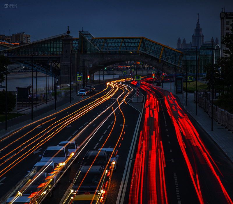 Съемка на длинных выдержках. Фото: Евгений Колков